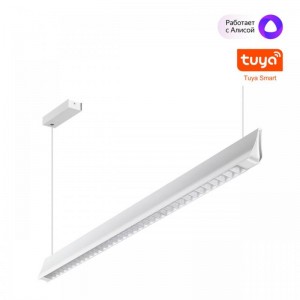 359551 LEDO NT25 000 белый Светильник подвесной диммир. со сменой цв.темпер. (пульт ДУ/прилож. Smart Life) IP20 LED 36W 220-240V 3000-6000К ITER