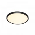 7660/24L MITRA LED SN 087 Светильник пластик/белый/черный LED 24Вт 3000/4000K D300 IP40 ALFA BLACK