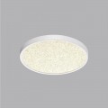 7661/24L MITRA LED SN 090 Светильник пластик/белый LED 24Вт 3000/4000K D300 IP40 OMEGA WHITE