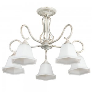 Потолочная люстра Arte Lamp Merry A2714PL-5WG Потолочная люстра Arte Lamp Merry A2714PL-5WG