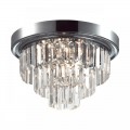 8266/4C CLASSI LN26 хром/хрусталь металл/прозрачный Люстра потолочная Е14 4*40W 220V ZAHA