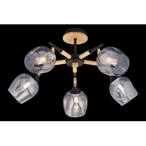 4714/5 BK+FGD (1) Люстра (RL) 4714/5 BK+FGD (1) Люстра (RL)