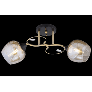 3607/2 BK+AB (6) Люстра