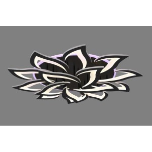 3016/10+5 BK+RGB (1) Люстра MN (RL)