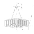 Подвесная люстра Bogates Cella 377/9 Strotskis