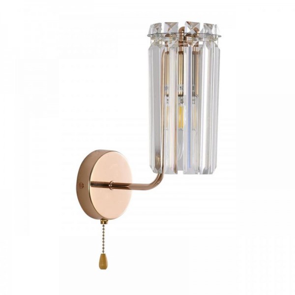 8347/1W CLASSI золото/прозрачный, металл/хрусталь Бра E14 1*40W 220V FAVLA