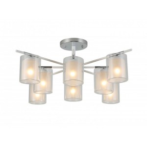 07389/8 CHROME+WHITE (1) Люстра (RL)