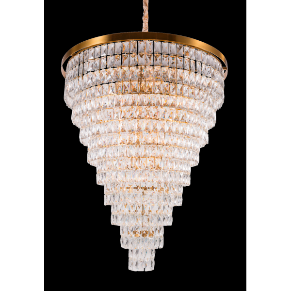 2431P/24A PT BRS (1) Люстра (в 2-х коробках) NW