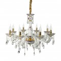 Подвесная люстра Arte Lamp Contessa A6613LM-8GO