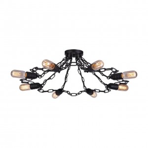 Потолочная люстра Arte Lamp A9344PL-8BK Потолочная люстра Arte Lamp A9344PL-8BK