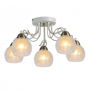 Потолочная люстра Arte Lamp Intreccio A1633PL-5WG Потолочная люстра Arte Lamp Intreccio A1633PL-5WG