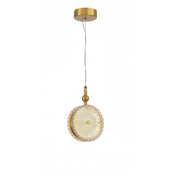 D2816-DW-15 BRASS (1) Люстра NW