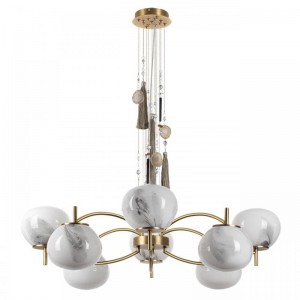 Подвесная люстра Odeon Light Exclusive Modern Fiolent 5432/8 Подвесная люстра Odeon Light Exclusive Modern Fiolent 5432/8