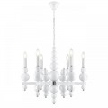 8260/6 MODERNI LN26 белый/хром, металл Люстра E14 6*40W 220V NANA
