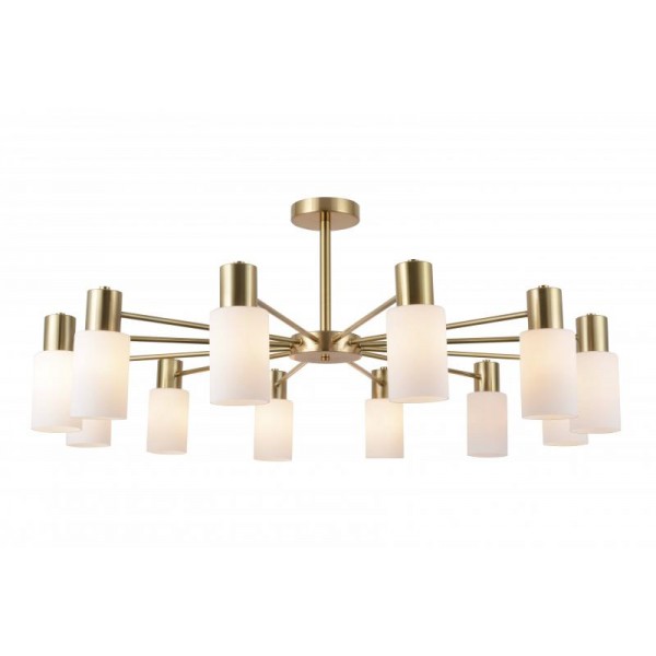 74535/12 ANTIQUE BRASS (1) Люстра (RL)