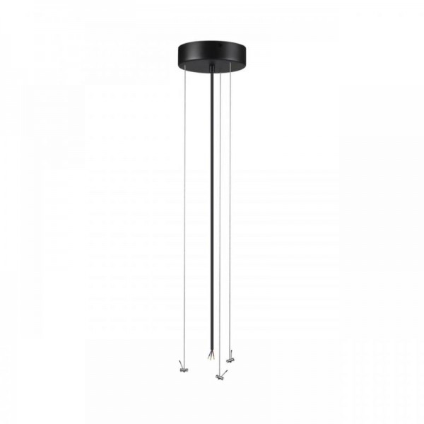 7756 (7758)/L SN 097 Подвесное крепление для светильника QUASAR LED металл/черный 1,5м QUASAR