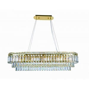 2796E/10A GOLD+CLEAR (1) Люстра NW