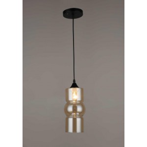 4647/1H BK (4) Люстра (RL)