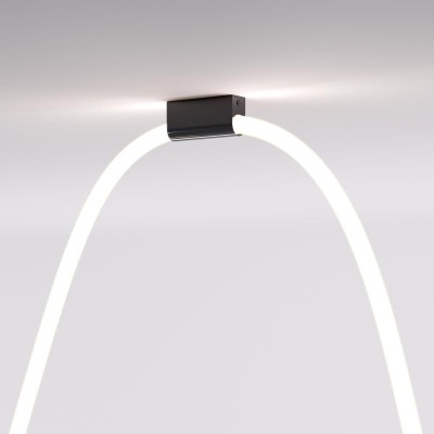 Накладные крепления для круглого гибкого неона Full light черный Elektrostandard a070757