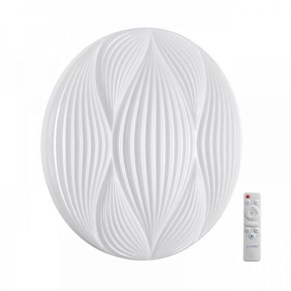 7686/DL PALE SN 204 Светильник пластик/белый LED 48Вт 3000-6000К D380 IP43 пульт ДУ HIMAR