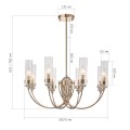 Подвесная люстра ST Luce Elegra SL1402.203.08