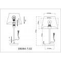 Настольная лампа Kink Light Верто 08084-T,02