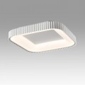7767/56L AVRA LED SN 039 Светильник металл/белый LED 56Вт+14Вт 3000-6000K 500х500 IP43 пульт ДУ+подсветка SHARMEL