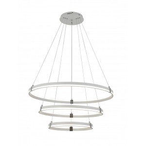 8501/8+6+4 WHITE+CHROME (1) Люстра (RL)