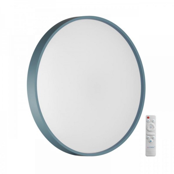 7745/DL COLOR SN 127 Светильник светодиодный потолочный пластик/белый/синий LED 48Вт 3000-6000К D380 IP43 пульт ДУ MAVIC