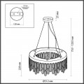 Подвесной светильникOdeon Light Hall Dakisa 4986/6