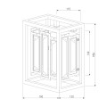 Настенный светильник Bogates Cella 377/1 Strotskis