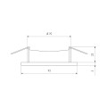 Встраиваемый светильник Elektrostandard 1091/1 MR16 белый a047721