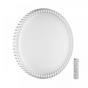 7673/EL PALE SN 198 Светильник пластик/белый/прозрачный LED 70Вт 3000-6000К D490 IP43 пульт ДУ ATIKO 7673/EL PALE SN 198 Светильник пластик/белый/прозрачный LED 70Вт 3000-6000К D490 IP43 пульт ДУ ATIKO