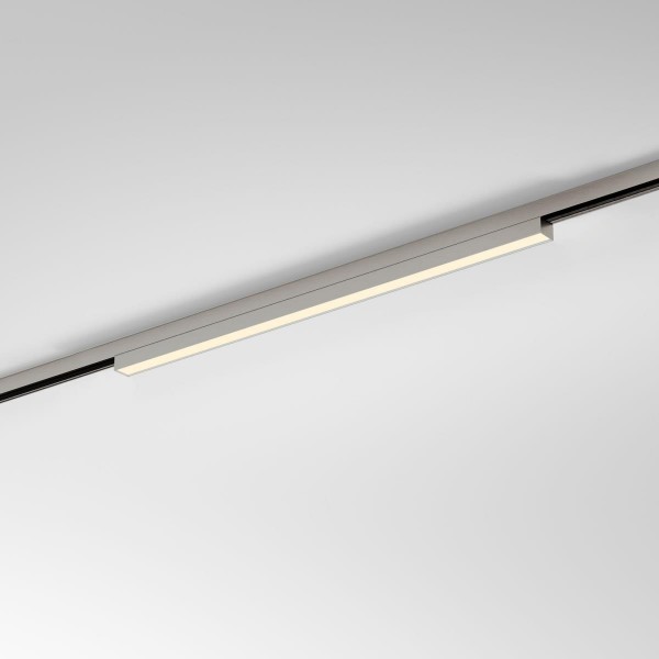 Трековый светильник 12W 3000K никель Elektrostandard 85526/01_система Лайн a072700