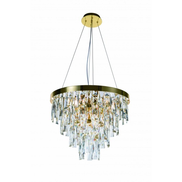 5729E/8A GOLD+CLEAR (1) Люстра NW