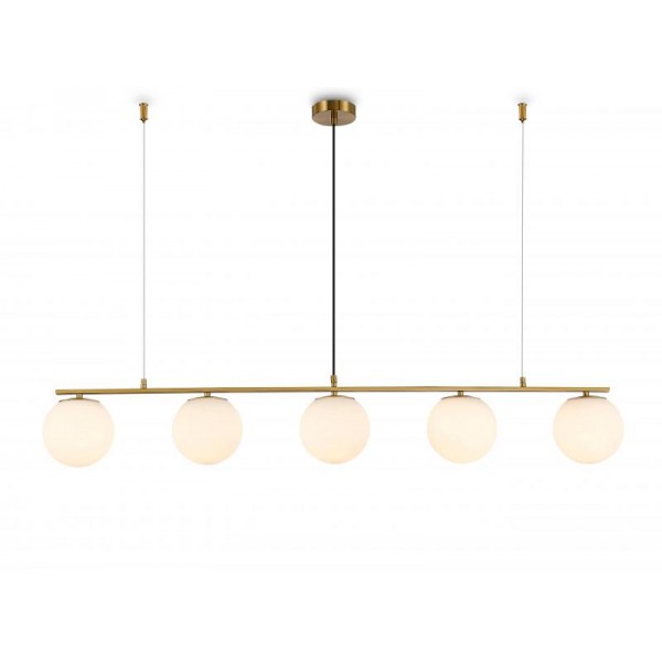 2218-DW-5 BRASS (1) Люстра (NW)