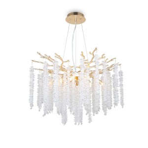 Подвесная люстра Freya Mineral FR1010PL-08G Подвесная люстра Freya Mineral FR1010PL-08G