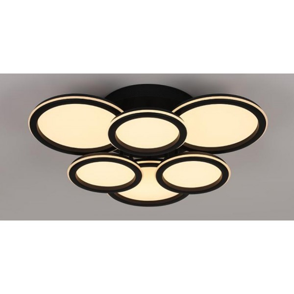 9301/3+3S BK (1) Люстра (RL)