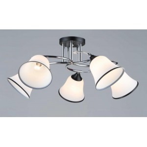 3918/5 CH+BK (2) Люстра (RL) 3918/5 CH+BK (2) Люстра (RL)