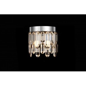 F6-ф220*H220 CHROME (1) Настенный светильник (NW) #