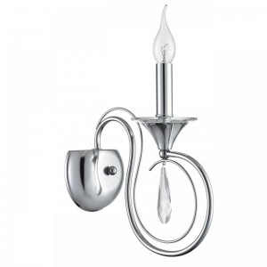 8032/1W CLASSI LN26 металл/хрусталь, хром/прозрачный Бра E14 1*40W 220V LAOKA 8032/1W CLASSI LN26 металл/хрусталь, хром/прозрачный Бра E14 1*40W 220V LAOKA