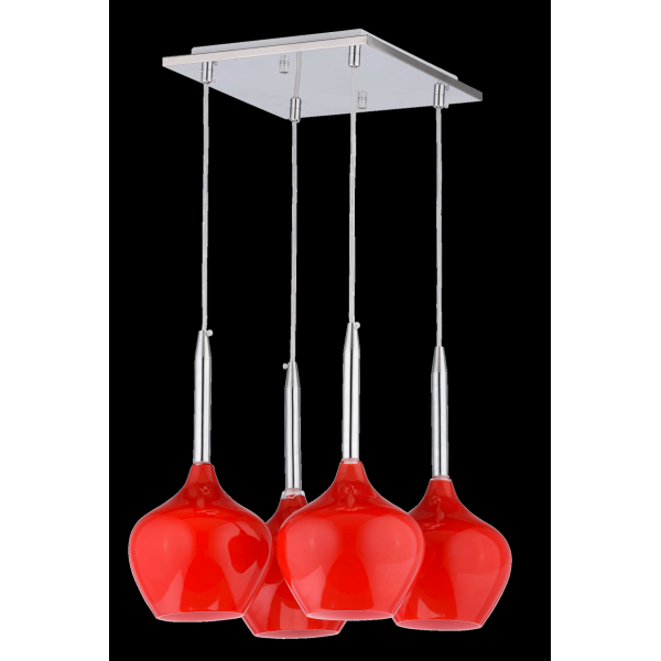5068/4 RED (1) Люстра