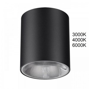 7138/12CL HIGHTECH ODL26 Потолочный светильник черный/металл IP20 LED 12W 960Лм 3000K/4000K/6000K  36° 220-240V BRIM