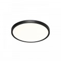7660/24L MITRA LED SN 087 Светильник пластик/белый/черный LED 24Вт 3000/4000K D300 IP40 ALFA BLACK