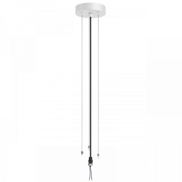 7704/L SN 044 Подвесное крепление для светильника MACARON LED металл/белый 1,2м MACARON