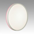 7708/DL COLOR SN 154 Светильник пластик/белый/розовый LED 48Вт 4000К D420 IP43 KEZO PINK