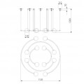 Подвесная люстра Bogates Brook 360/12