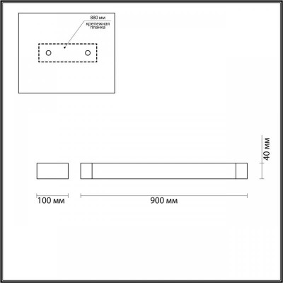 Настенный светодиодный светильник Odeon Light Hightech Arno 3888/24WB Настенный светодиодный светильник Odeon Light Hightech Arno 3888/24WB