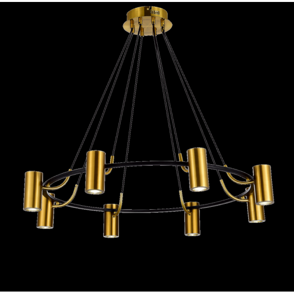 D2126-DWS-8 BLACK+BRASS (1) Светильник (NW)