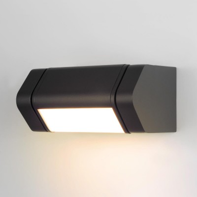Уличный настенный светодиодный светильник Elektrostandard Dors D LED (35163/D) 3000K черный a072077 Уличный настенный светодиодный светильник Elektrostandard Dors D LED (35163/D) 3000K черный a072077